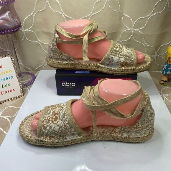 Acorn‎ Slip-on Espadrilles Shoes, Y2K, size 8 w - Picture 3 of 11